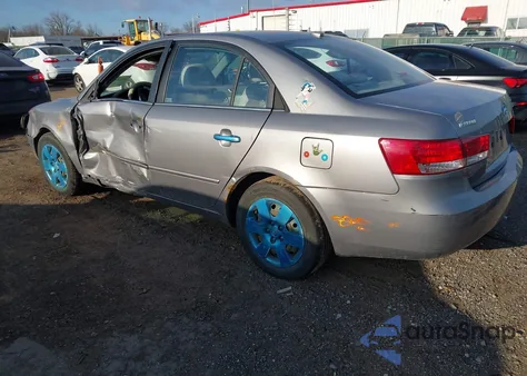 2008 Hyundai Sonata Gls from USA, damaged, VIN 5NPET46C28H361802